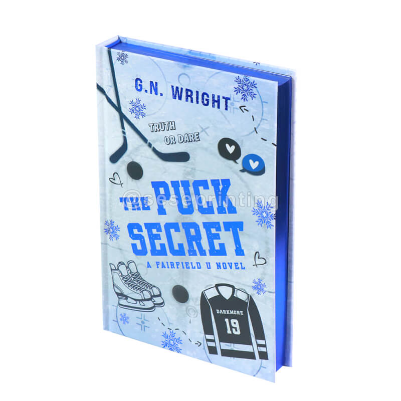 Special Edition Would Be a Hardcover with Blue Foil Case Laminate and Sprayed Edges