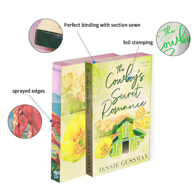 Special Edition Omnibus of Eleven Paperback Book Series with Foiling and Sprayed Edges