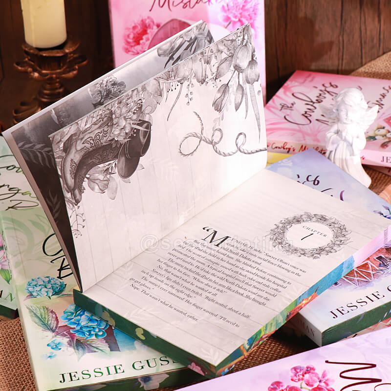 Special Edition Omnibus of Eleven Paperback Book Series with Foiling and Sprayed Edges