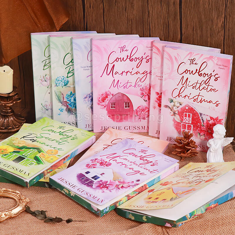 Special Edition Omnibus of Eleven Paperback Book Series with Foiling and Sprayed Edges