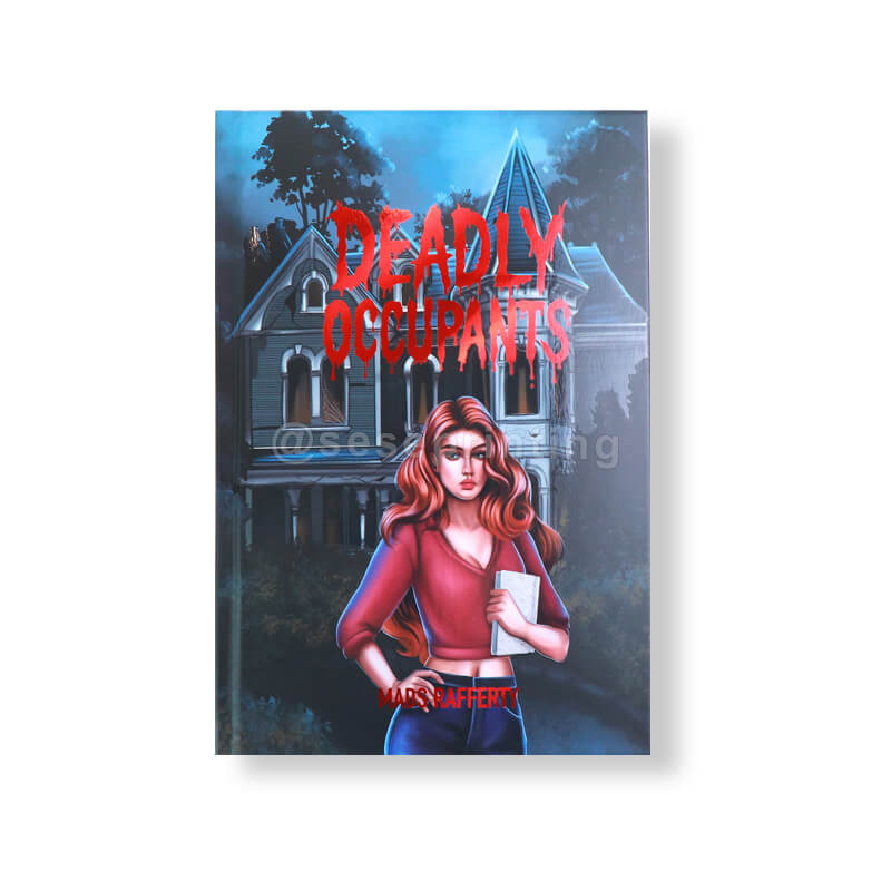 Special Edition Fiction Books with Sprayed Edges, UV and Foiling Covers, Printed Endpapers