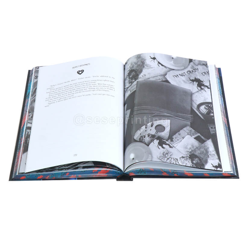 Special Edition Fiction Books with Sprayed Edges, UV and Foiling Covers, Printed Endpapers
