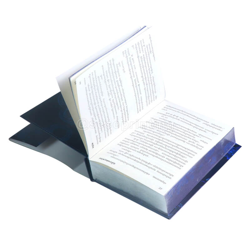 Book with Silver Foil on the Hardcase, A Dust Jacket, Endpapers, Silver Sprayed Edges with Hidden Patterned