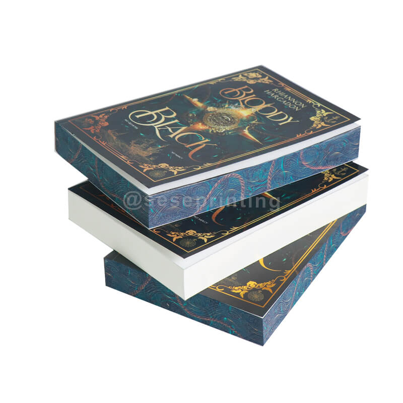 Deluxe Special Edition Omnibus Soft Cover with Gloss Lamination, Stenciled Edges