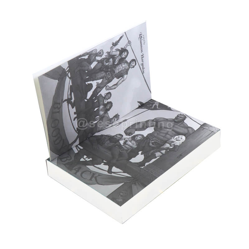 Deluxe Special Edition Omnibus Soft Cover with Gloss Lamination, Stenciled Edges