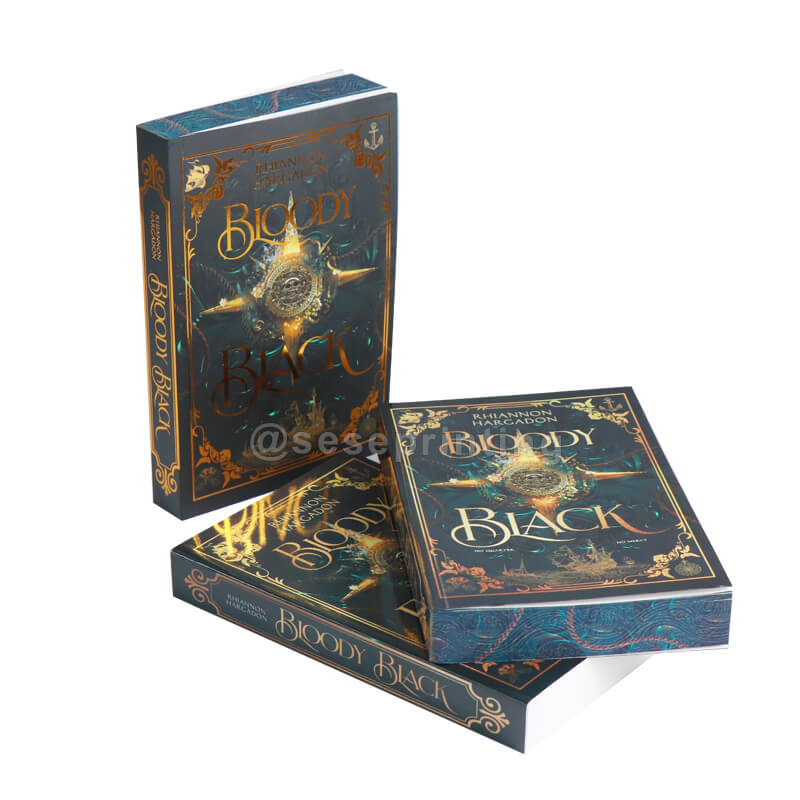 Deluxe Special Edition Omnibus Soft Cover with Gloss Lamination, Stenciled Edges