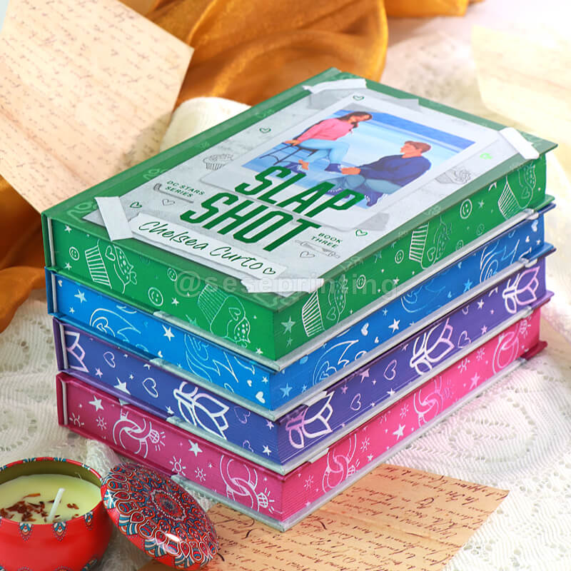 Special Edition Omnibus of Hardcovers with Foiling and Sprayed Edges