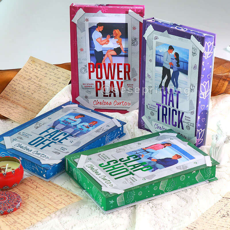 Special Edition Omnibus of Hardcovers with Foiling and Sprayed Edges