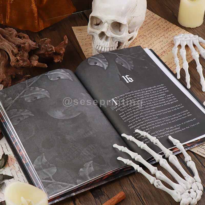 Special Editions Book with Sprayed Edges, Endpapers, and Foiled Hardcover