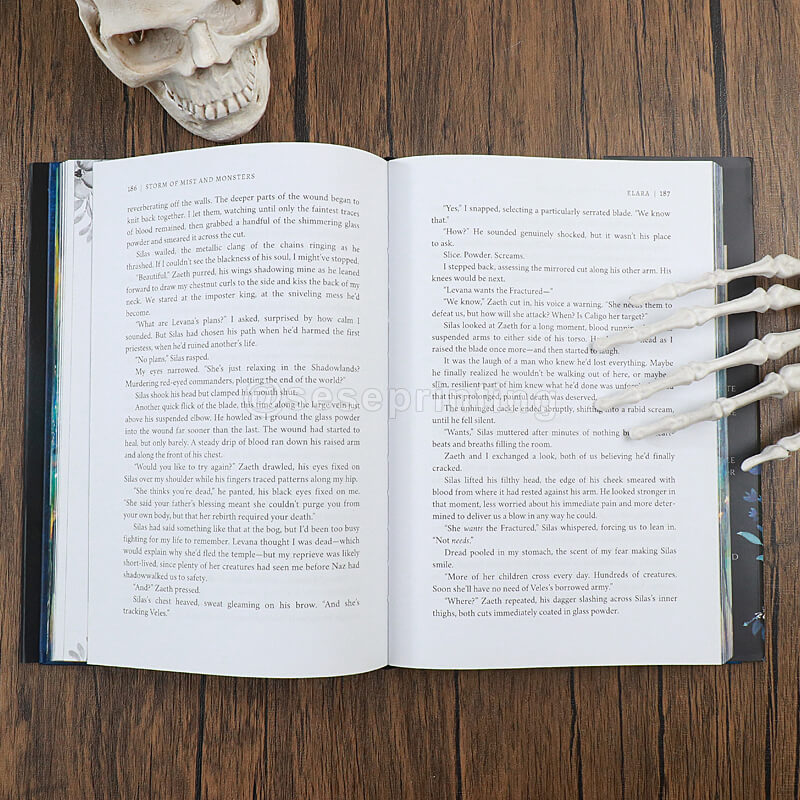 Hardback Book with Matte Cover, Sprayed Edges, Possible Dust Jacket and Custom Endpapers
