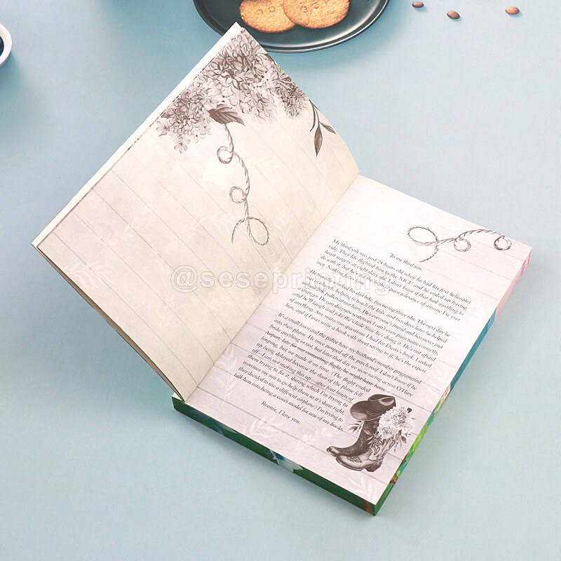 Personalized Special Edition Softcover Book with Digital Edge Printing and Foiled Cover