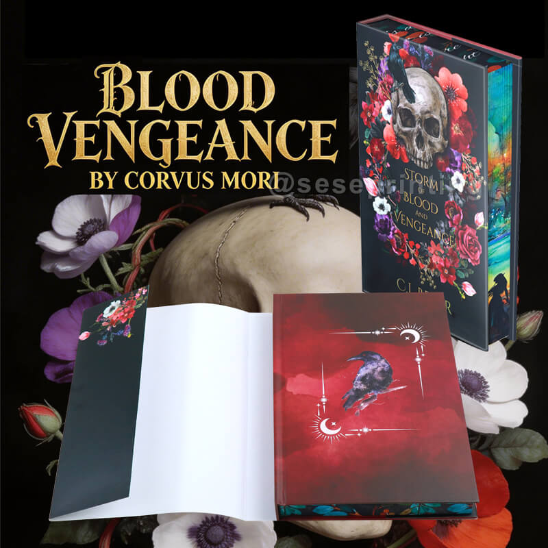 Special Edition Book with Dust Jackets and Hardcover Printing Sprayed Edges