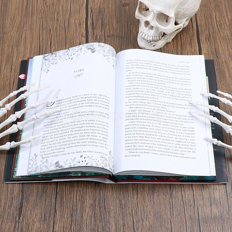 Special Edition Book with Dust Jackets and Hardcover Printing Sprayed Edges