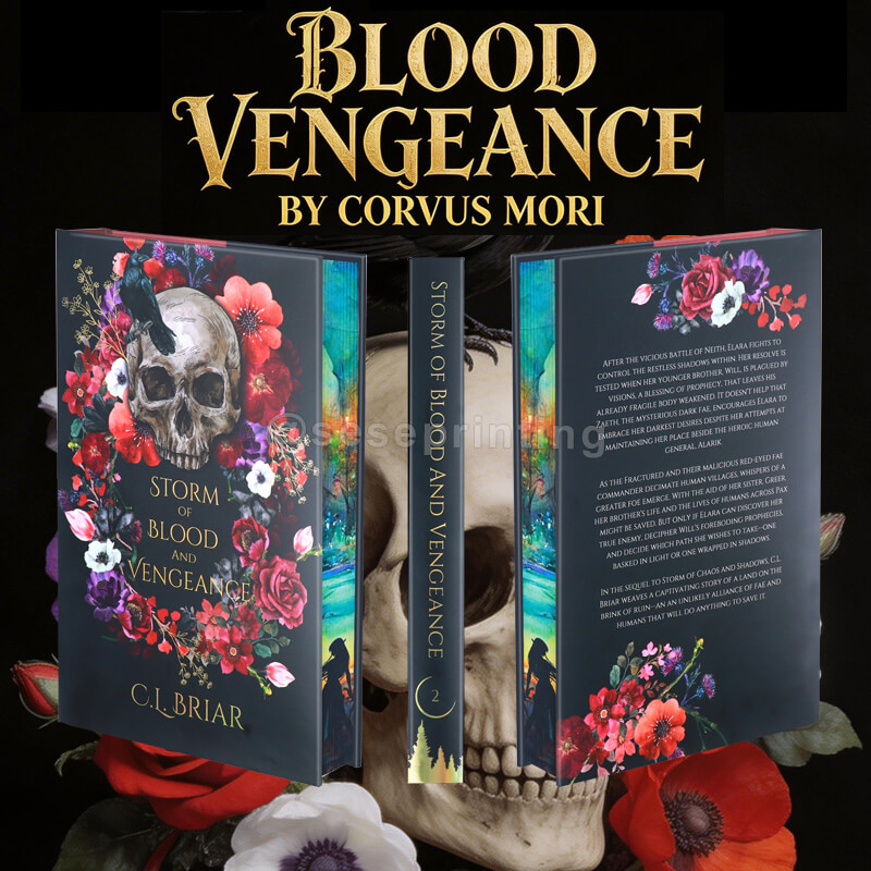 Special Edition Book with Dust Jackets and Hardcover Printing Sprayed Edges