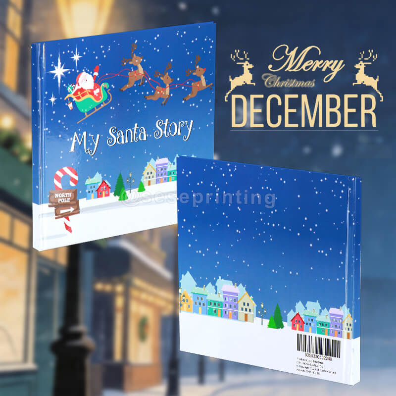 Full Color Printing Gloss Hardcover Children Story Books Publishing Services