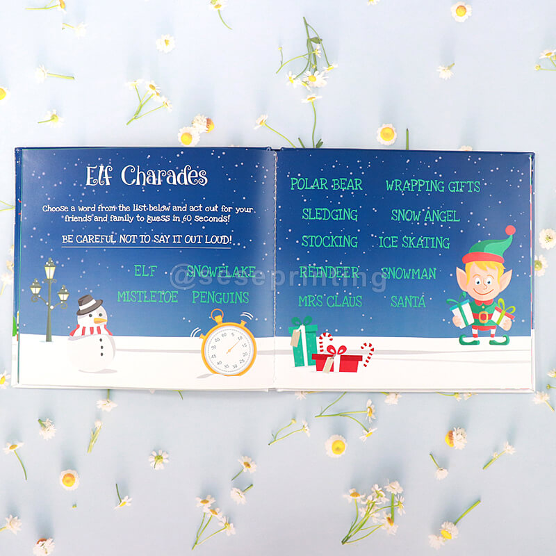 Full Color Printing Gloss Hardcover Children Story Books Publishing Services