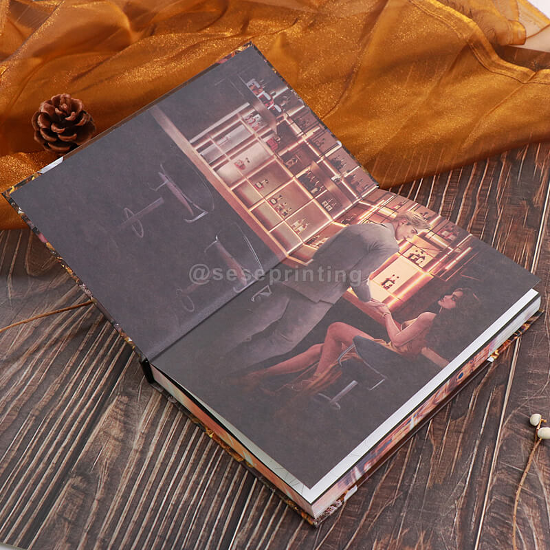 Indie Author Special Edition Hardcover Set with Gold Foil, Patterned Edges and Illustration Endpapers