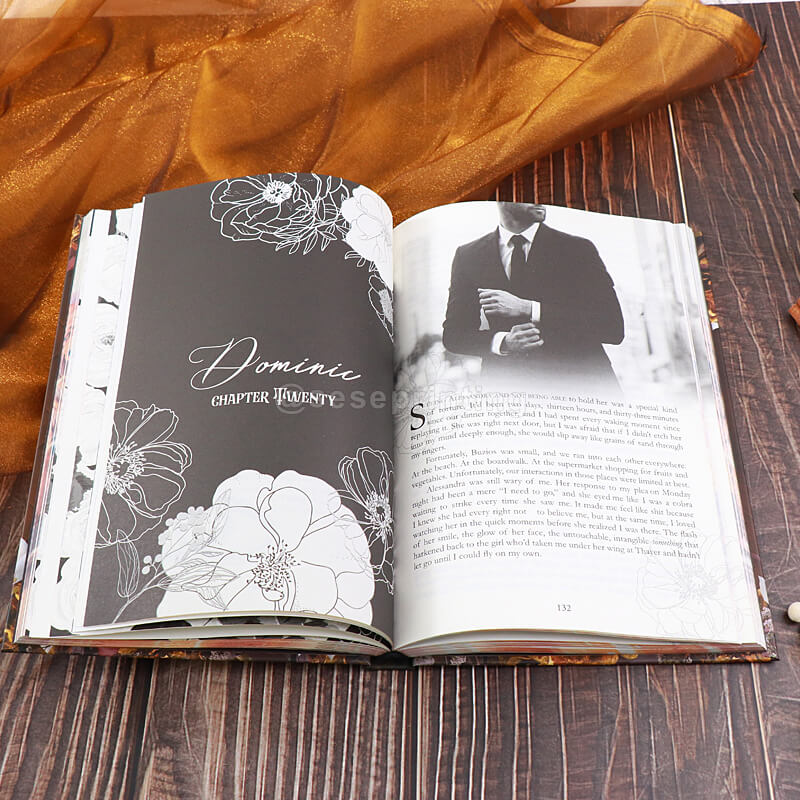 Indie Author Special Edition Hardcover Set with Gold Foil, Patterned Edges and Illustration Endpapers