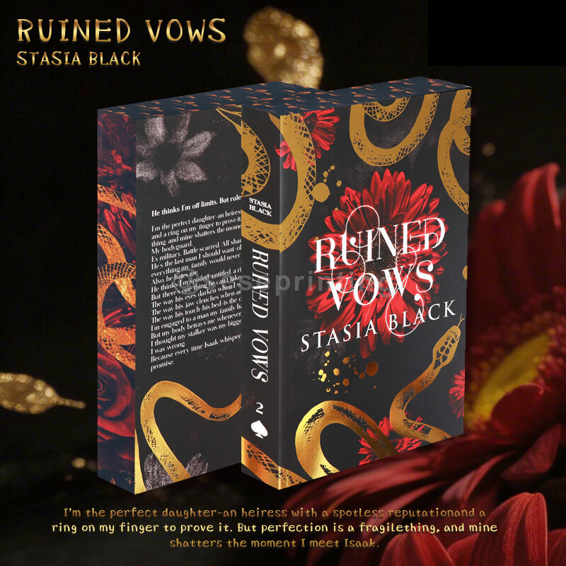 Special Edition Paperback with Gold Foil Stamping Cover and Pattern Sprayed Edges