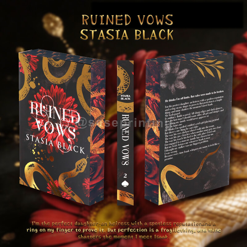 Special Edition Paperback with Gold Foil Stamping Cover and Pattern Sprayed Edges
