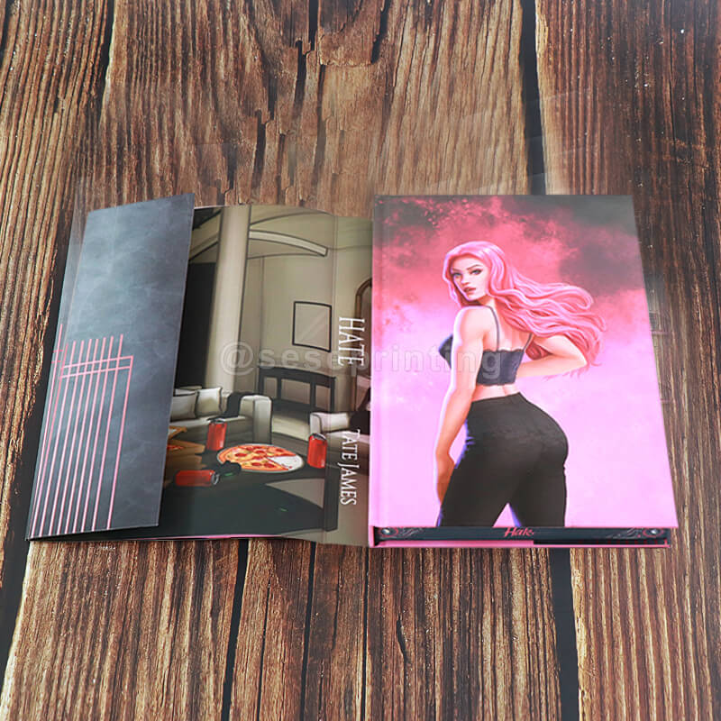 Special Edition Omnibus Book Series with Sprayed Edges and Illustration Endpapers, Dust Jackets