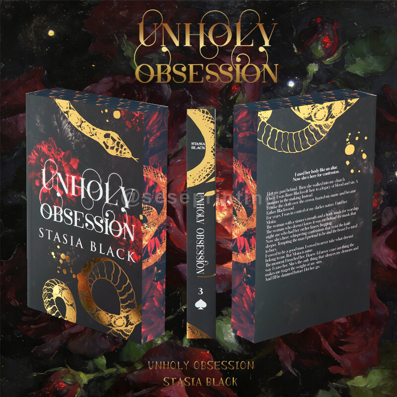 Special Edition Paperback Fiction Novel with Gold Foil and Sprayed Edges