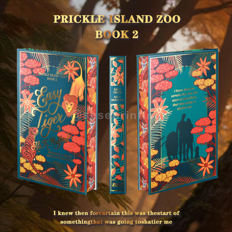 Special Edition Hardcover Book with Spot UV, Foiling, Endpapers, Sprayed Edges and Dust Jackets
