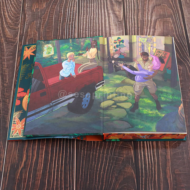 Special Edition Hardcover Book with Spot UV, Foiling, Endpapers, Sprayed Edges and Dust Jackets