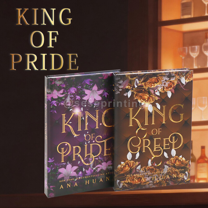 Indie Author Special Edition Hardcover Set with Gold Foil, Patterned Edges and Illustration Endpapers
