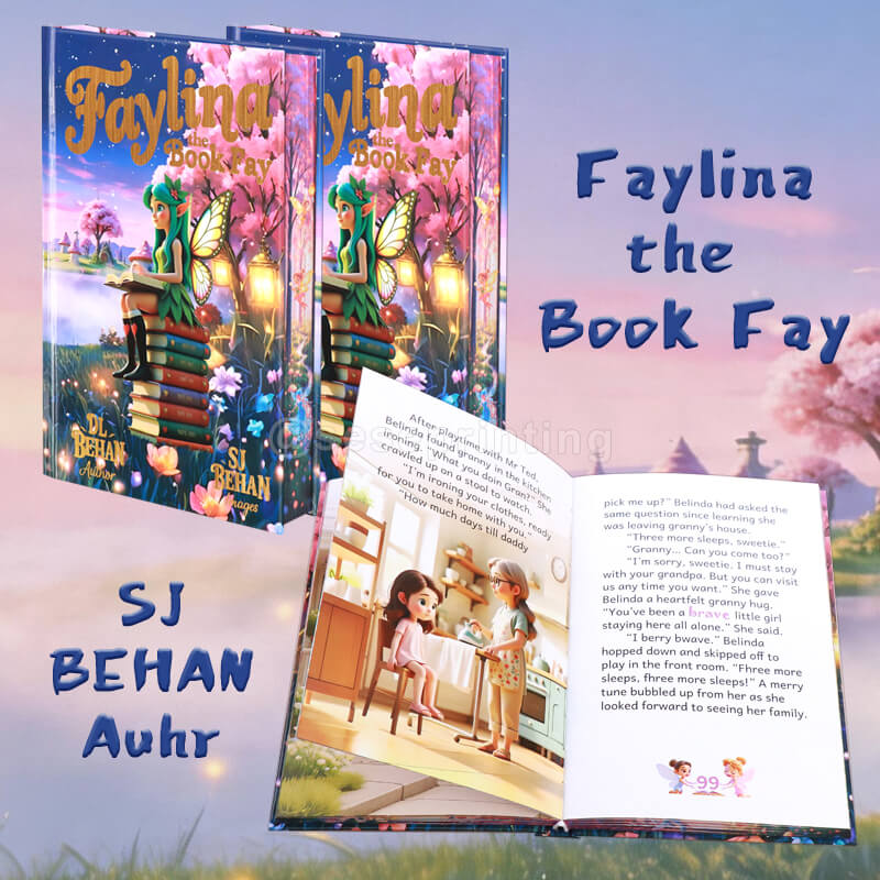 Gift Edition Book with Foil on Gloss Laminate Hardcover, Patterns Edges, Color Chapter Illustrations Pages