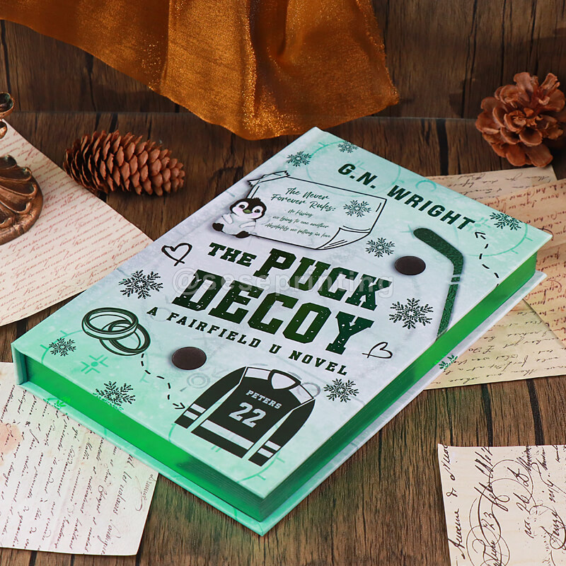 Special Edition Hardcover Book with Foil on Matte Finish, Metallic Sprayed Edges