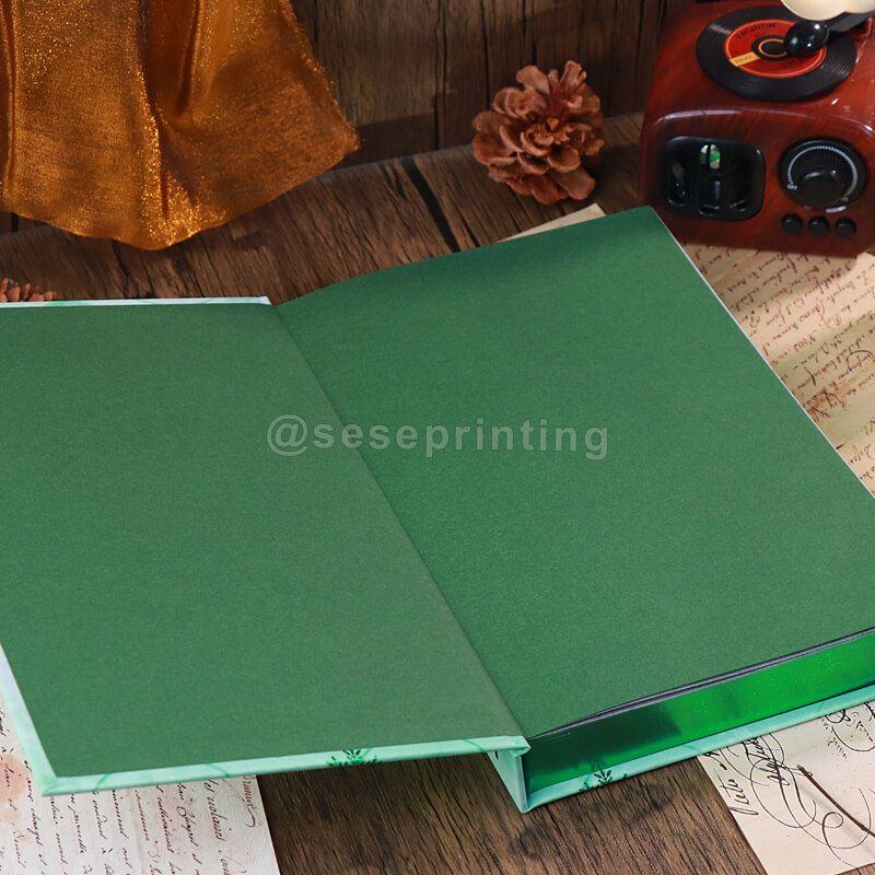 Special Edition Hardcover Book with Foil on Matte Finish, Metallic Sprayed Edges