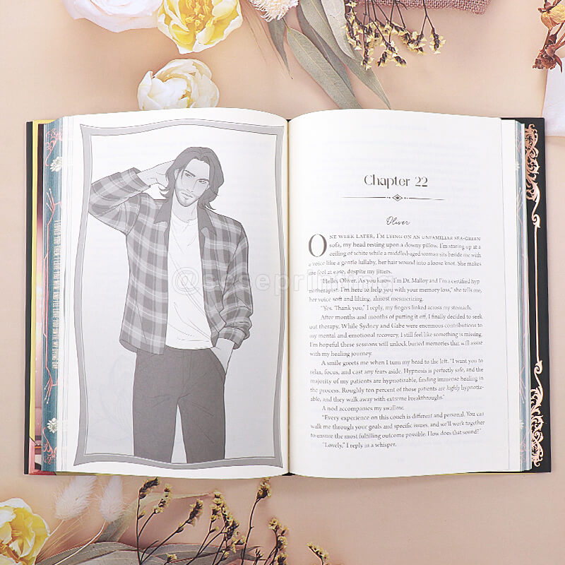 Special Edition with Sprayed Edges, Foiling Dust Jackets, Spot UV on the Hardcover, Custom Endpapers