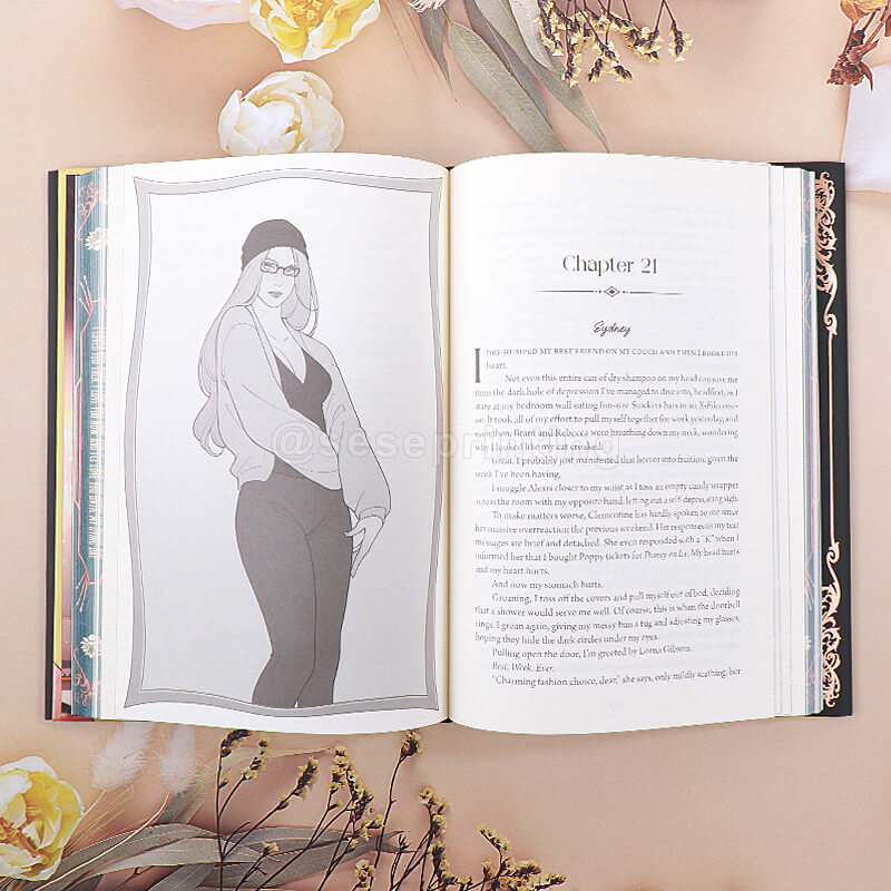 Special Edition with Sprayed Edges, Foiling Dust Jackets, Spot UV on the Hardcover, Custom Endpapers