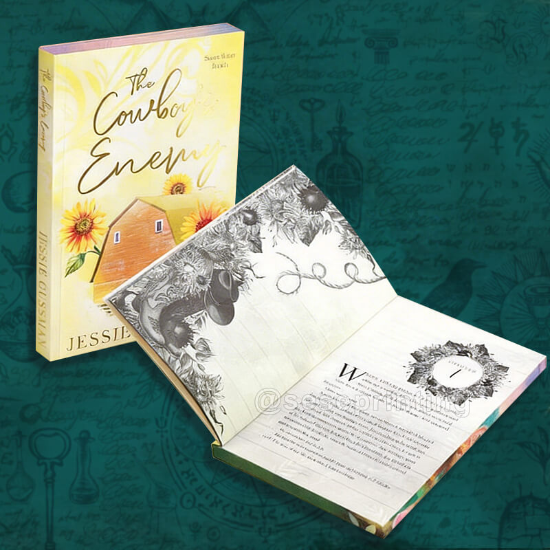 Special Edition Paperback with Foil Stamping, Sprayed Edges for Self-Published Authors