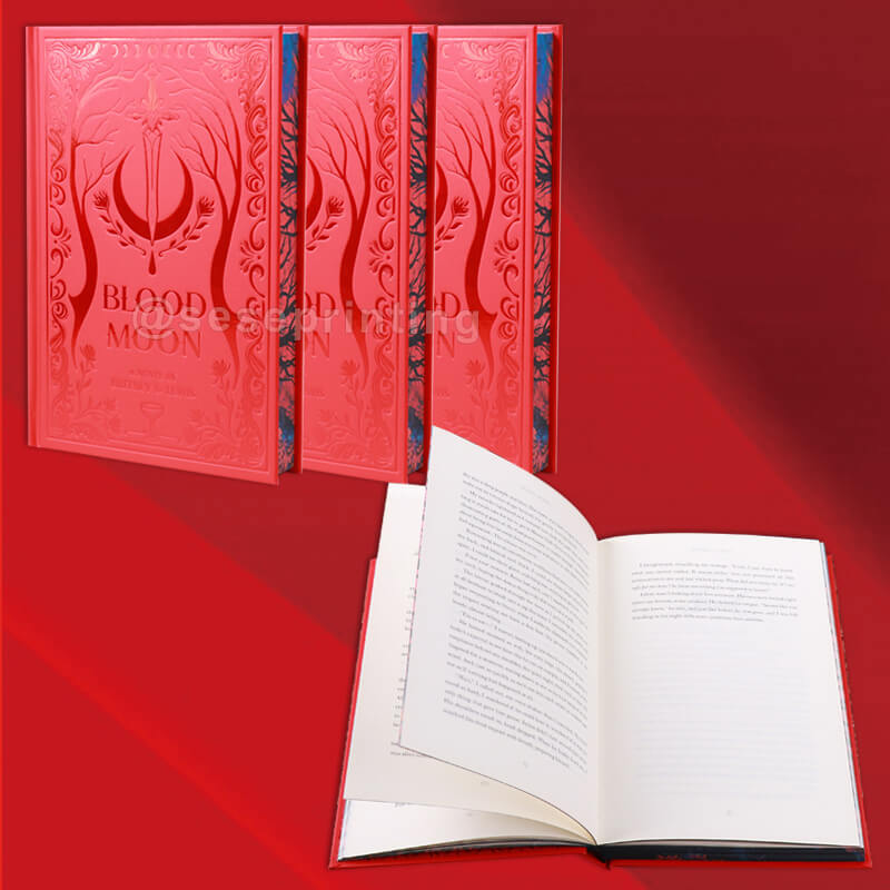Premium Collector Edition Hardcover with Stenciled Edges, Foiled Endpapers, Red Foil Cover