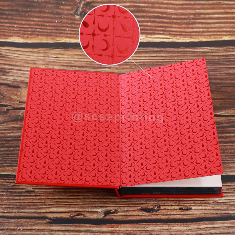 Premium Collector Edition Hardcover with Stenciled Edges, Foiled Endpapers, Red Foil Cover