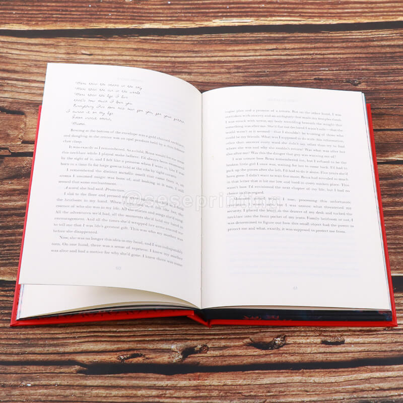 Premium Collector Edition Hardcover with Stenciled Edges, Foiled Endpapers, Red Foil Cover