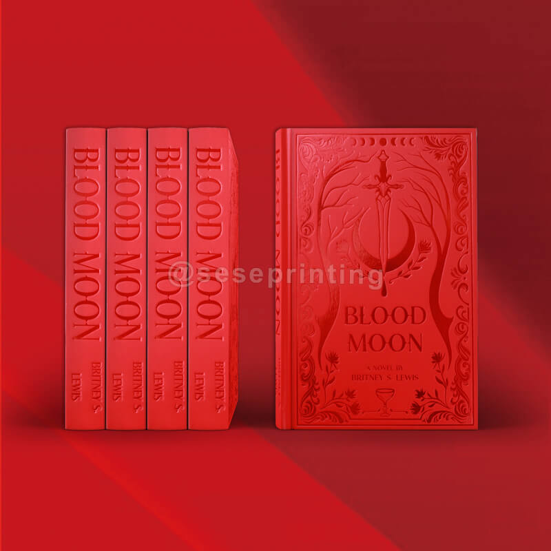 Premium Collector Edition Hardcover with Stenciled Edges, Foiled Endpapers, Red Foil Cover