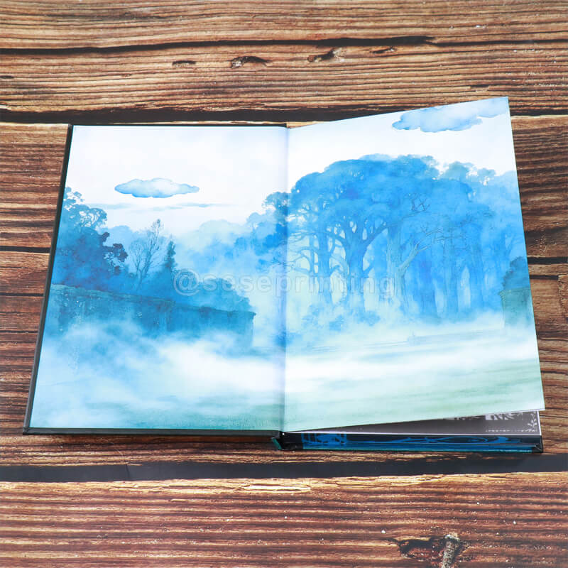 Special Edition Fantasy Book with Foiling Hardcover, Sprayed Page Edges & Art Endpapers