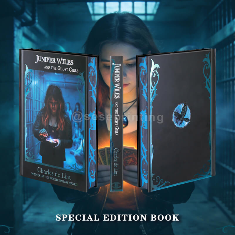 Special Edition Fantasy Book with Foiling Hardcover, Sprayed Page Edges & Art Endpapers