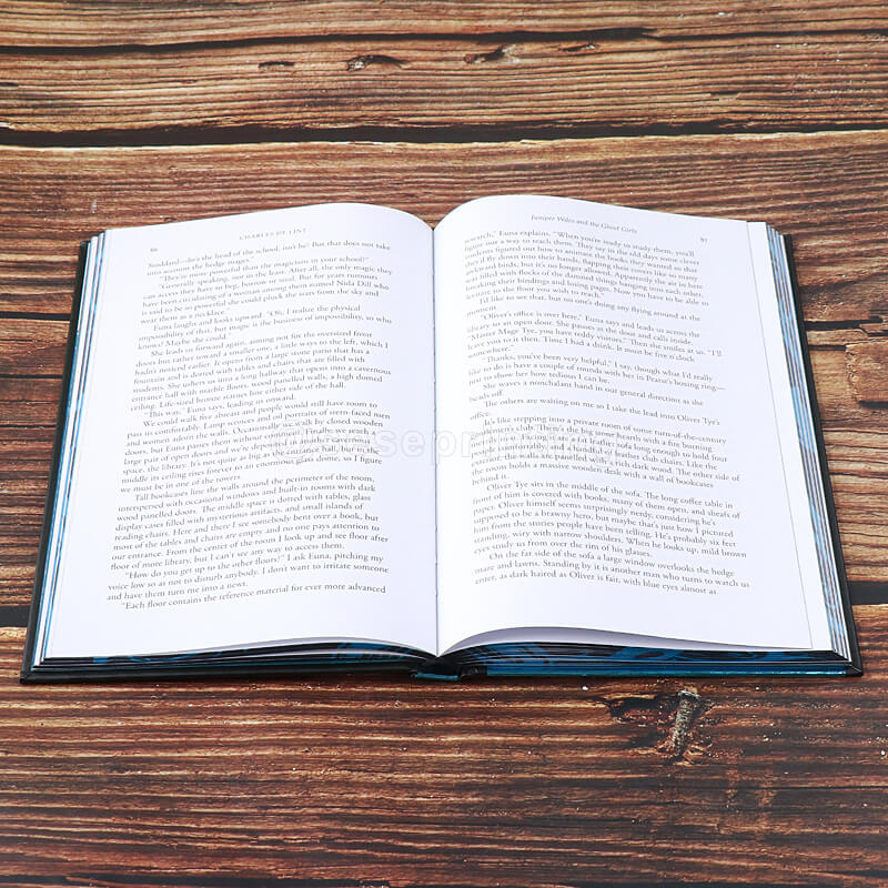 Special Edition Fantasy Book with Foiling Hardcover, Sprayed Page Edges & Art Endpapers