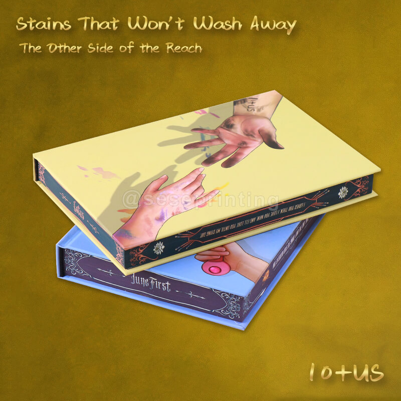 Collector Special Edition Hardcover Collection with Spot UV and Sprayed Edges