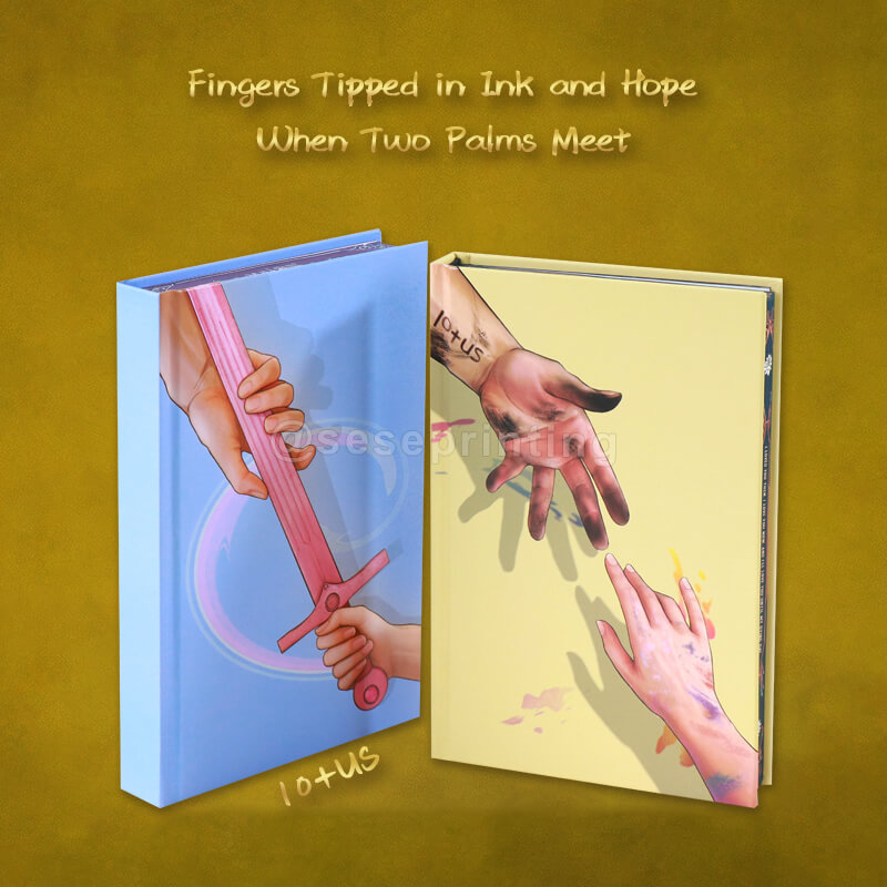 Collector Special Edition Hardcover Collection with Spot UV and Sprayed Edges