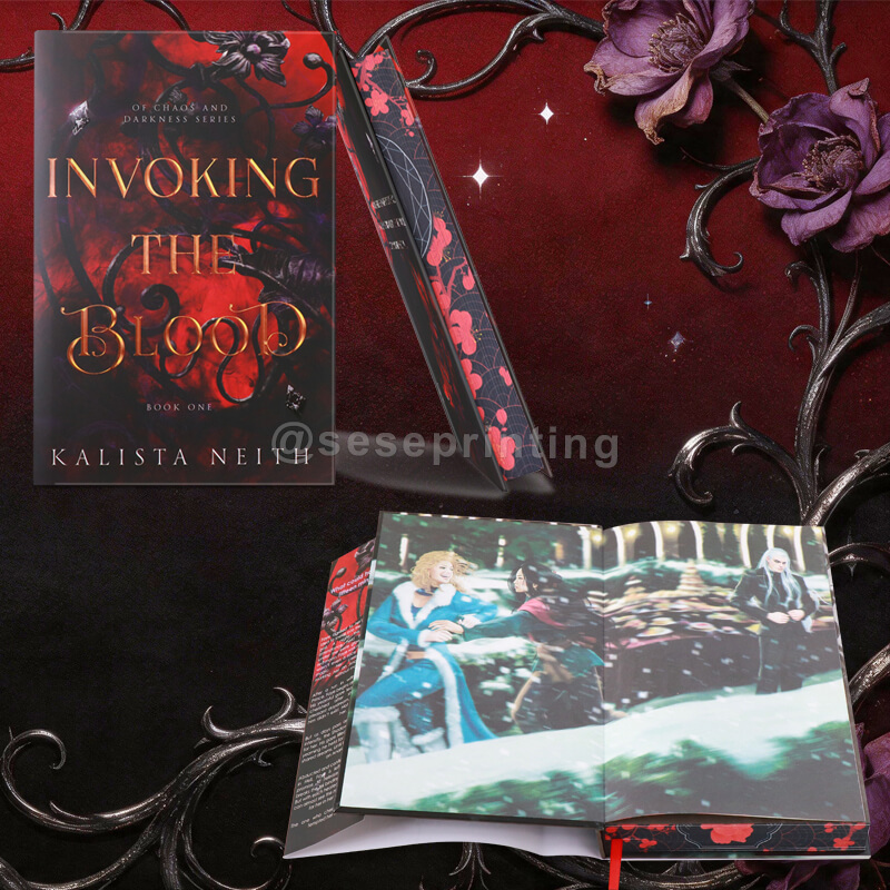 Limited Edition Gloss Lamination Hardcover with Dust Jacket, Sprayed Edges, Ribbon Bookmark