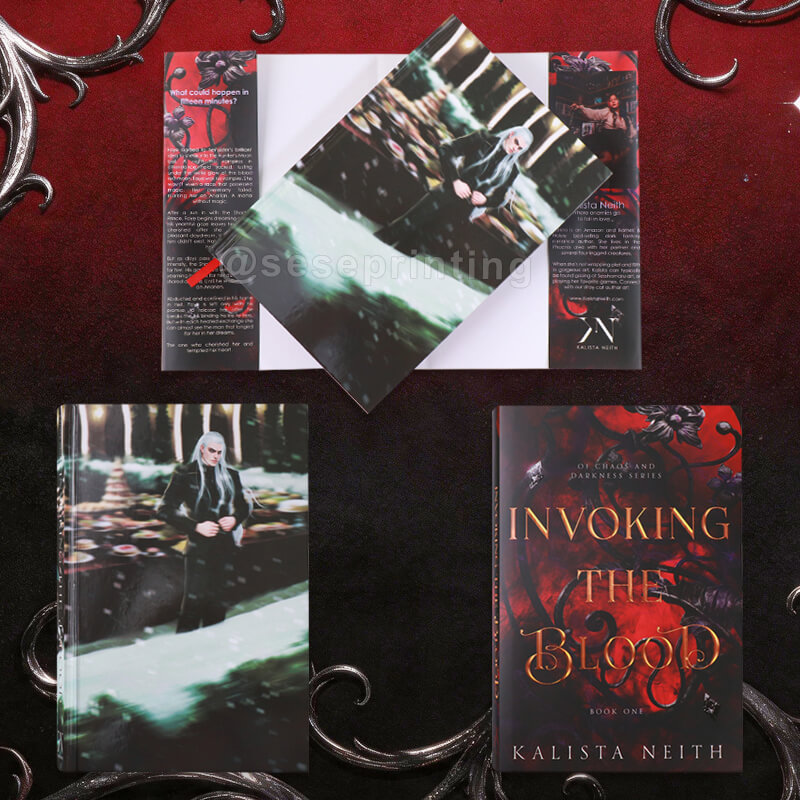 Limited Edition Gloss Lamination Hardcover with Dust Jacket, Sprayed Edges, Ribbon Bookmark