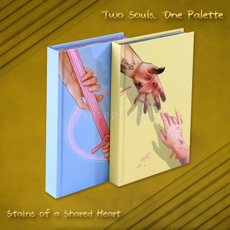 Collector Special Edition Hardcover Collection with Spot UV and Sprayed Edges