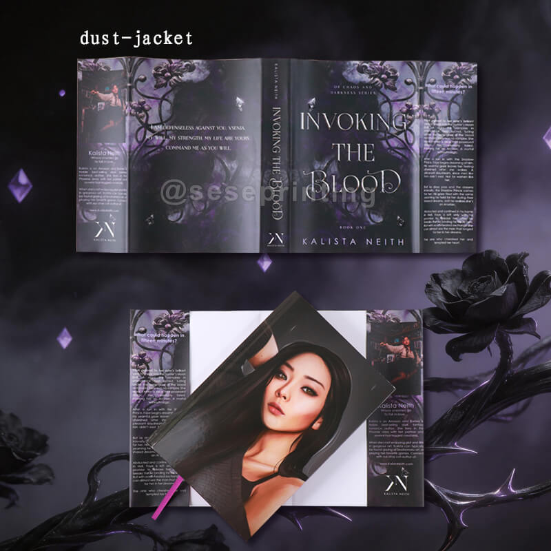 Special Edition Hardcover Fantasy with Gloss Laminate Case, Dust Jackets, Sprayed Page Edges