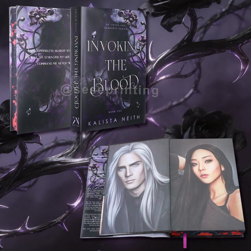 Special Edition Hardcover Fantasy with Gloss Laminate Case, Dust Jackets, Sprayed Page Edges