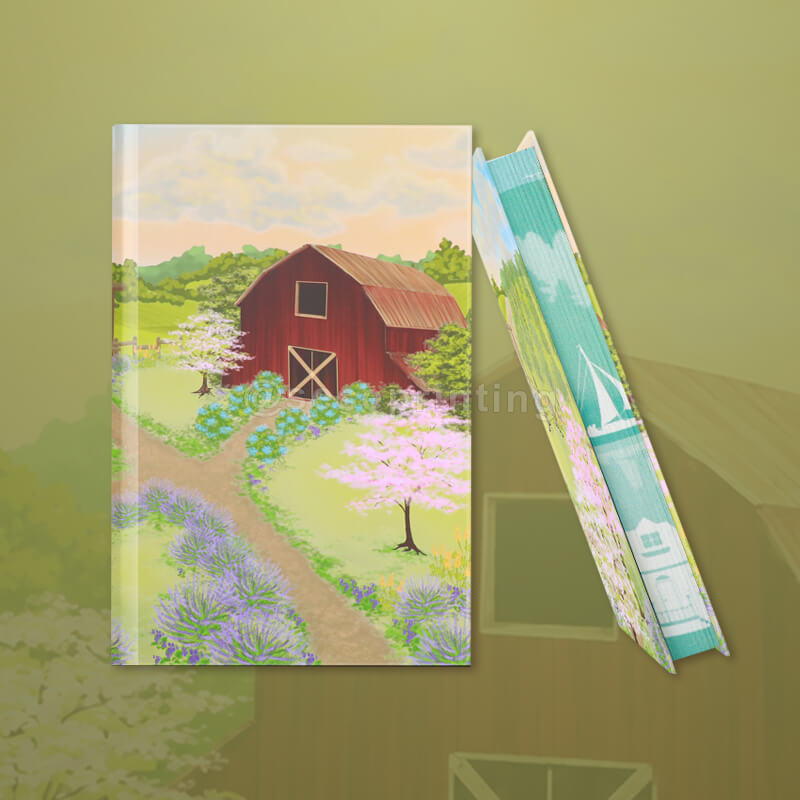 Premium Soft-Touch Matte Hardcover Special Editions with Sprayed Edges and Custom End Pages